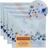 imageMaison dHermine Cloth Napkins 100 Cotton Everyday Set of 4 Dinner Napkins Cloth Washable Kitchen Party Wedding Restaurant Easter Decorations SpringSummer Easter Dew 20quot x 20quot16  Lazy Summer Days
