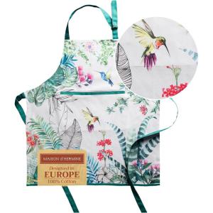imageMaison dHermine 100 Cotton Apron for women with Pocket Kitchen Chef Apron for Men Easter decorations Cooking Baking Garden02  Tropiques