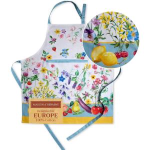 imageMaison dHermine 100 Cotton Apron for women with Pocket Kitchen Chef Apron for Men Easter decorations Cooking Baking Garden22  Giverny