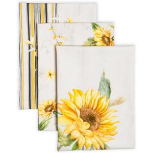 imageMaison dHermine Kitchen Towels 100 Cotton 2750quot x 20quot Cloth Dish Towels for Kitchen Absorbent for Home Dining Parties  Easter Decorations SpringSummer Luxury Loft  Peach Set of 306  Candice