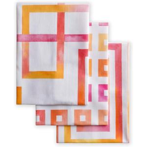 imageMaison dHermine Kitchen Towels 100 Cotton 2750quot x 20quot Cloth Dish Towels for Kitchen Absorbent for Home Dining Parties  Easter Decorations SpringSummer Luxury Loft  Peach Set of 324  Summer Maze