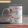 imageMaison d Hermine Coffee Mug with Handles Fine Bone China Pack of One Coffee Mug for Hot Beverages Cappuccino Home Restaurant Perfect for Men ampamp Women Happy Florals  Sweety Roses Are Red 12 Ounce2  Blossoms In Spring  Sakura
