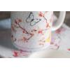 imageMaison d Hermine Coffee Mug with Handles Fine Bone China Pack of One Coffee Mug for Hot Beverages Cappuccino Home Restaurant Perfect for Men ampamp Women Happy Florals  Sweety Roses Are Red 12 Ounce2  Blossoms In Spring  Sakura