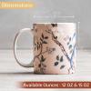 imageMaison d Hermine Coffee Mug with Handles Fine Bone China Pack of One Coffee Mug for Hot Beverages Cappuccino Home Restaurant Perfect for Men ampamp Women Happy Florals  Sweety Roses Are Red 12 Ounce8  Osaka  Shima