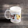 imageMaison d Hermine Coffee Mug with Handles Fine Bone China Pack of One Coffee Mug for Hot Beverages Cappuccino Home Restaurant Perfect for Men ampamp Women Happy Florals  Sweety Roses Are Red 12 Ounce2  Blossoms In Spring  Butterfly