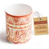 imageMaison d Hermine Coffee Mug with Handles Fine Bone China Pack of One Coffee Mug for Hot Beverages Cappuccino Home Restaurant Perfect for Men ampamp Women Happy Florals  Sweety Roses Are Red 12 Ounce3  Palatial Paisley  Indian Summer