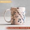 imageMaison d Hermine Coffee Mug with Handles Fine Bone China Pack of One Coffee Mug for Hot Beverages Cappuccino Home Restaurant Perfect for Men ampamp Women Happy Florals  Sweety Roses Are Red 12 Ounce8  Osaka  Shima