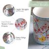 imageMaison d Hermine Coffee Mug with Handles Fine Bone China Pack of One Coffee Mug for Hot Beverages Cappuccino Home Restaurant Perfect for Men ampamp Women Happy Florals  Sweety Roses Are Red 12 Ounce2  Blossoms In Spring  Sakura