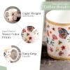 imageMaison d Hermine Coffee Mug with Handles Fine Bone China Pack of One Coffee Mug for Hot Beverages Cappuccino Home Restaurant Perfect for Men ampamp Women Happy Florals  Sweety Roses Are Red 12 Ounce7  Happy Florals  Sweety
