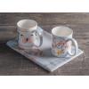imageMaison d Hermine Coffee Mug with Handles Fine Bone China Pack of One Coffee Mug for Hot Beverages Cappuccino Home Restaurant Perfect for Men ampamp Women Happy Florals  Sweety Roses Are Red 12 Ounce2  Blossoms In Spring