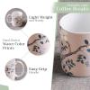 imageMaison d Hermine Coffee Mug with Handles Fine Bone China Pack of One Coffee Mug for Hot Beverages Cappuccino Home Restaurant Perfect for Men ampamp Women Happy Florals  Sweety Roses Are Red 12 Ounce8  Osaka  Shima