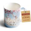 imageMaison d Hermine Coffee Mug with Handles Fine Bone China Pack of One Coffee Mug for Hot Beverages Cappuccino Home Restaurant Perfect for Men ampamp Women Happy Florals  Sweety Roses Are Red 12 Ounce5  Fairytale Forest  Snow Tag