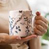 imageMaison d Hermine Coffee Mug with Handles Fine Bone China Pack of One Coffee Mug for Hot Beverages Cappuccino Home Restaurant Perfect for Men ampamp Women Happy Florals  Sweety Roses Are Red 12 Ounce8  Osaka  Shima