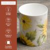 imageMaison d Hermine Coffee Mug with Handles Fine Bone China Pack of One Coffee Mug for Hot Beverages Cappuccino Home Restaurant Perfect for Men ampamp Women Happy Florals  Sweety Roses Are Red 12 Ounce10  Candice  Helianthe