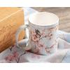 imageMaison d Hermine Coffee Mug with Handles Fine Bone China Pack of One Coffee Mug for Hot Beverages Cappuccino Home Restaurant Perfect for Men ampamp Women Happy Florals  Sweety Roses Are Red 12 Ounce2  Blossoms In Spring