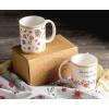 imageMaison d Hermine Coffee Mug with Handles Fine Bone China Pack of One Coffee Mug for Hot Beverages Cappuccino Home Restaurant Perfect for Men ampamp Women Happy Florals  Sweety Roses Are Red 12 Ounce7  Happy Florals  Sweety
