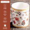 imageMaison d Hermine Coffee Mug with Handles Fine Bone China Pack of One Coffee Mug for Hot Beverages Cappuccino Home Restaurant Perfect for Men ampamp Women Happy Florals  Sweety Roses Are Red 12 Ounce7  Happy Florals  Sweety Summer Morning