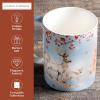 imageMaison d Hermine Coffee Mug with Handles Fine Bone China Pack of One Coffee Mug for Hot Beverages Cappuccino Home Restaurant Perfect for Men ampamp Women Happy Florals  Sweety Roses Are Red 12 Ounce5  Fairytale Forest  Snow Tag