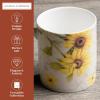imageMaison d Hermine Coffee Mug with Handles Fine Bone China Pack of One Coffee Mug for Hot Beverages Cappuccino Home Restaurant Perfect for Men ampamp Women Happy Florals  Sweety Roses Are Red 12 Ounce10  Candice  Tournesol
