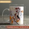 imageMaison d Hermine Coffee Mug with Handles Fine Bone China Pack of One Coffee Mug for Hot Beverages Cappuccino Home Restaurant Perfect for Men ampamp Women Happy Florals  Sweety Roses Are Red 12 Ounce6  Equinoxe  Grey Sparrows