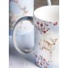 imageMaison d Hermine Coffee Mug with Handles Fine Bone China Pack of One Coffee Mug for Hot Beverages Cappuccino Home Restaurant Perfect for Men ampamp Women Happy Florals  Sweety Roses Are Red 12 Ounce5  Fairytale Forest