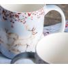 imageMaison d Hermine Coffee Mug with Handles Fine Bone China Pack of One Coffee Mug for Hot Beverages Cappuccino Home Restaurant Perfect for Men ampamp Women Happy Florals  Sweety Roses Are Red 12 Ounce5  Fairytale Forest