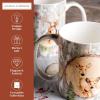 imageMaison d Hermine Coffee Mug with Handles Fine Bone China Pack of One Coffee Mug for Hot Beverages Cappuccino Home Restaurant Perfect for Men ampamp Women Happy Florals  Sweety Roses Are Red 12 Ounce1  Mountain Life