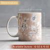 imageMaison d Hermine Coffee Mug with Handles Fine Bone China Pack of Two Coffee Mug for Hot Beverages Cappuccino Latte Home Restaurant Perfect for Men ampamp Women Meadow Florals 15 Ounce9  Pretty Autumn  Mono Autumn