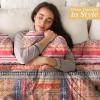 imageMaison d Hermine Throw Blanket Lightweight and Breathable Cotton Easter Throw Blanket for Couch Bed Sofa Girls Boys Women Men Gifts Travel Living Room Bedding 60quotx80quot Osaka26  Ispahan