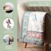 imageMaison d Hermine Throw Blanket Lightweight and Breathable Cotton Easter Throw Blanket for Couch Bed Sofa Girls Boys Women Men Gifts Travel Living Room Bedding 60quotx80quot Osaka01  Osaka