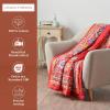 imageMaison d Hermine Throw Blanket Lightweight and Breathable Cotton Easter Throw Blanket for Couch Bed Sofa Girls Boys Women Men Gifts Travel Living Room Bedding 60quotx80quot Osaka17  Happy Florals