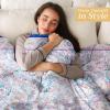 imageMaison d Hermine Throw Blanket Lightweight and Breathable Cotton Easter Throw Blanket for Couch Bed Sofa Girls Boys Women Men Gifts Travel Living Room Bedding 60quotx80quot Osaka13  Indian Floral