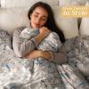 imageMaison d Hermine Throw Blanket Lightweight and Breathable Cotton Easter Throw Blanket for Couch Bed Sofa Girls Boys Women Men Gifts Travel Living Room Bedding 60quotx80quot Osaka01  Osaka