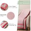 imageMaison d Hermine Throw Blanket Lightweight and Breathable Cotton Easter Throw Blanket for Couch Bed Sofa Girls Boys Women Men Gifts Travel Living Room Bedding 60quotx80quot Osaka18  Rural Christmas
