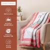 imageMaison d Hermine Throw Blanket Lightweight and Breathable Cotton Easter Throw Blanket for Couch Bed Sofa Girls Boys Women Men Gifts Travel Living Room Bedding 60quotx80quot Osaka18  Rural Christmas