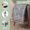 imageMaison d Hermine Throw Blanket Lightweight and Breathable Cotton Easter Throw Blanket for Couch Bed Sofa Girls Boys Women Men Gifts Travel Living Room Bedding 60quotx80quot Osaka11  Imperfection
