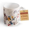 imageMaison d Hermine Coffee Mug with Handles Fine Bone China Pack of Two Coffee Mug for Hot Beverages Cappuccino Latte Home Restaurant Perfect for Men ampamp Women Meadow Florals 15 Ounce3 Equinoxe Beige Sparrows