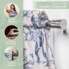 imageMaison d Hermine Cedrat 100 Cotton Set of 3 Kitchen Rod Pocket Window Curtain for Cafe  Kitchen  Bedroom  Home 2 Tiers 28quotX36quot and 1 Valance 56quotX18quot09  the Miller  Denim