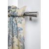 imageMaison d Hermine Cedrat 100 Cotton Set of 3 Kitchen Rod Pocket Window Curtain for Cafe  Kitchen  Bedroom  Home 2 Tiers 28quotX36quot and 1 Valance 56quotX18quot11  the Miller  Blue