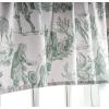 imageMaison d Hermine Cedrat 100 Cotton Set of 3 Kitchen Rod Pocket Window Curtain for Cafe  Kitchen  Bedroom  Home 2 Tiers 28quotX36quot and 1 Valance 56quotX18quot14  the Miller  Antique Green