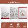 imageMaison d Hermine Kitchen Towel 100 Cotton Quick Dry Cleaning Dishtowel for Gifts Dining Home Wedding Banquet Buffet Kalahari  ThanksgivingChristmas Set of 301  Holly Time