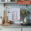 imageMaison d Hermine Kitchen Towel 100 Cotton Quick Dry Cleaning Dishtowel for Gifts Dining Home Wedding Banquet Buffet Kalahari  ThanksgivingChristmas Set of 306  Ice Florals