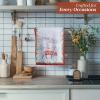 imageMaison d Hermine Kitchen Towel 100 Cotton Quick Dry Cleaning Dishtowel for Gifts Dining Home Wedding Banquet Buffet Kalahari  ThanksgivingChristmas Set of 309  Christmas Tradition