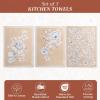 imageMaison d Hermine Kitchen Towel 100 Cotton Quick Dry Cleaning Dishtowel for Gifts Dining Home Wedding Banquet Buffet Kalahari  ThanksgivingChristmas Set of 324  Pretty Autumn