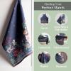 imageMaison d Hermine Kitchen Towel 100 Cotton Quick Dry Cleaning Dishtowel for Gifts Dining Home Wedding Banquet Buffet Kalahari  ThanksgivingChristmas Set of 307  Christmas Joy