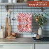 imageMaison d Hermine Kitchen Towel 100 Cotton Quick Dry Cleaning Dishtowel for Gifts Dining Home Wedding Banquet Buffet Kalahari  ThanksgivingChristmas Set of 323  Orient