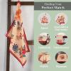 imageMaison d Hermine Kitchen Towel 100 Cotton Quick Dry Cleaning Dishtowel for Gifts Dining Home Wedding Banquet Buffet Kalahari  ThanksgivingChristmas Set of 321  Kalahari
