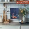 imageMaison d Hermine Kitchen Towel 100 Cotton Quick Dry Cleaning Dishtowel for Gifts Dining Home Wedding Banquet Buffet Kalahari  ThanksgivingChristmas Set of 307  Christmas Joy