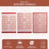 imageMaison d Hermine Kitchen Towel 100 Cotton Quick Dry Cleaning Dishtowel for Gifts Dining Home Wedding Banquet Buffet Kalahari  ThanksgivingChristmas Set of 323  Orient