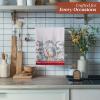 imageMaison d Hermine Kitchen Towel 100 Cotton Quick Dry Cleaning Dishtowel for Gifts Dining Home Wedding Banquet Buffet Kalahari  ThanksgivingChristmas Set of 301  Holly Time